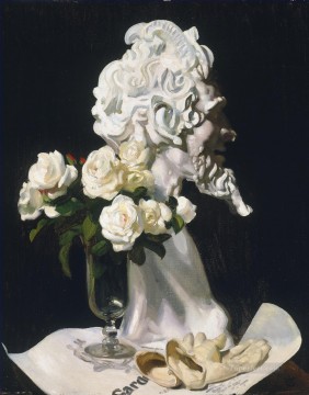 ジョージ・ワシントン・ランバート Painting - パンは死んだ 静物画 ジョージ・ワシントン・ランバート